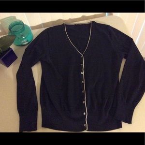 Brooks Brother Cardigan Sweater Blue